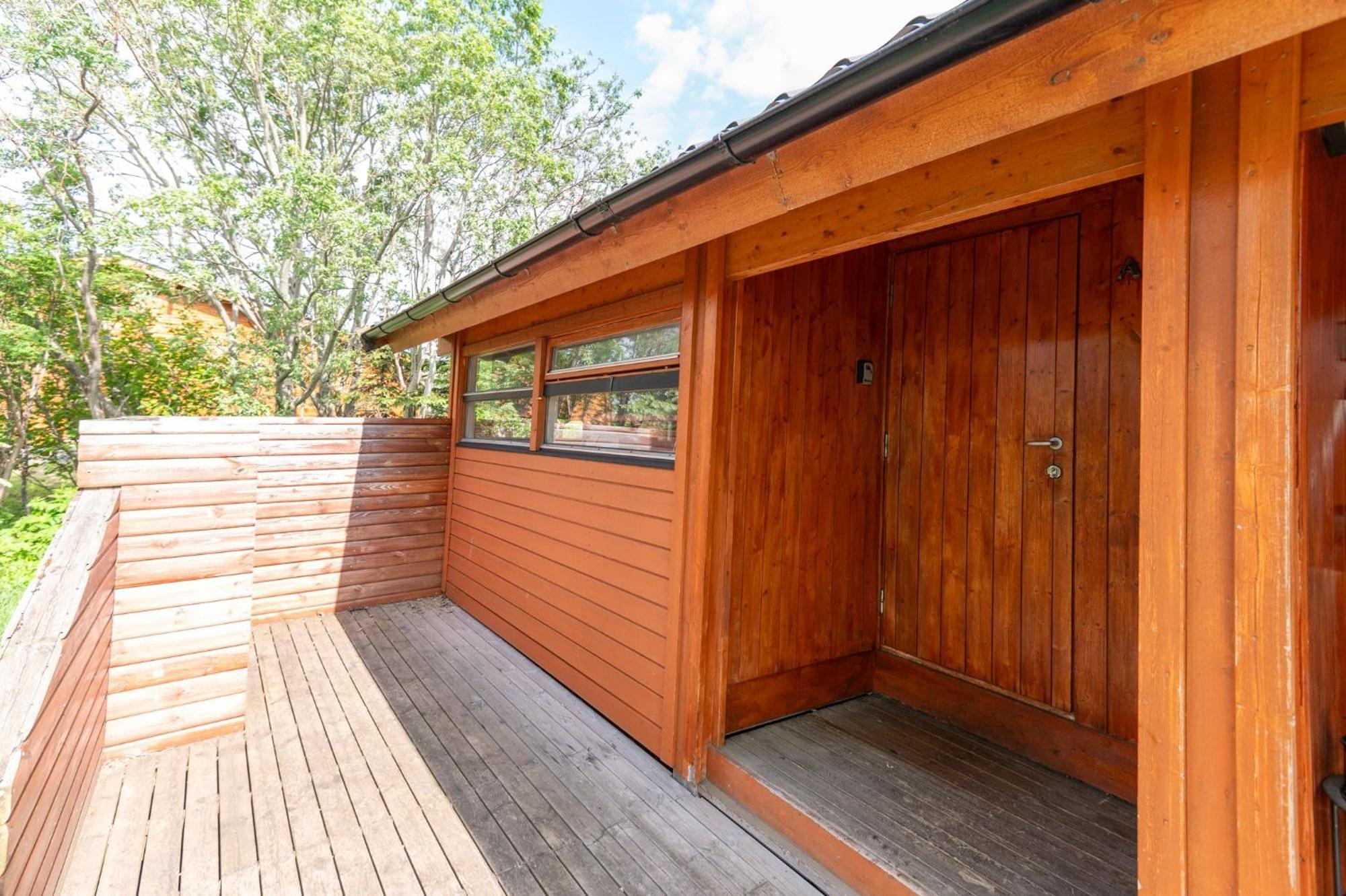 Gladheimar Cottages เบลินดือออส ภายนอก รูปภาพ