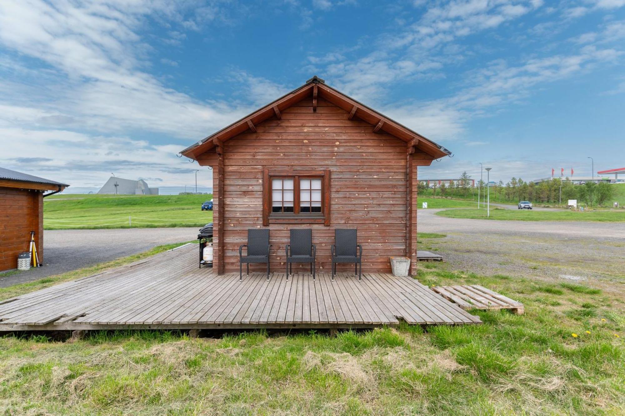 Gladheimar Cottages เบลินดือออส ภายนอก รูปภาพ